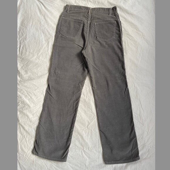 60's women's grey corduroy pants - vintage Sears - Picture 2 of 11